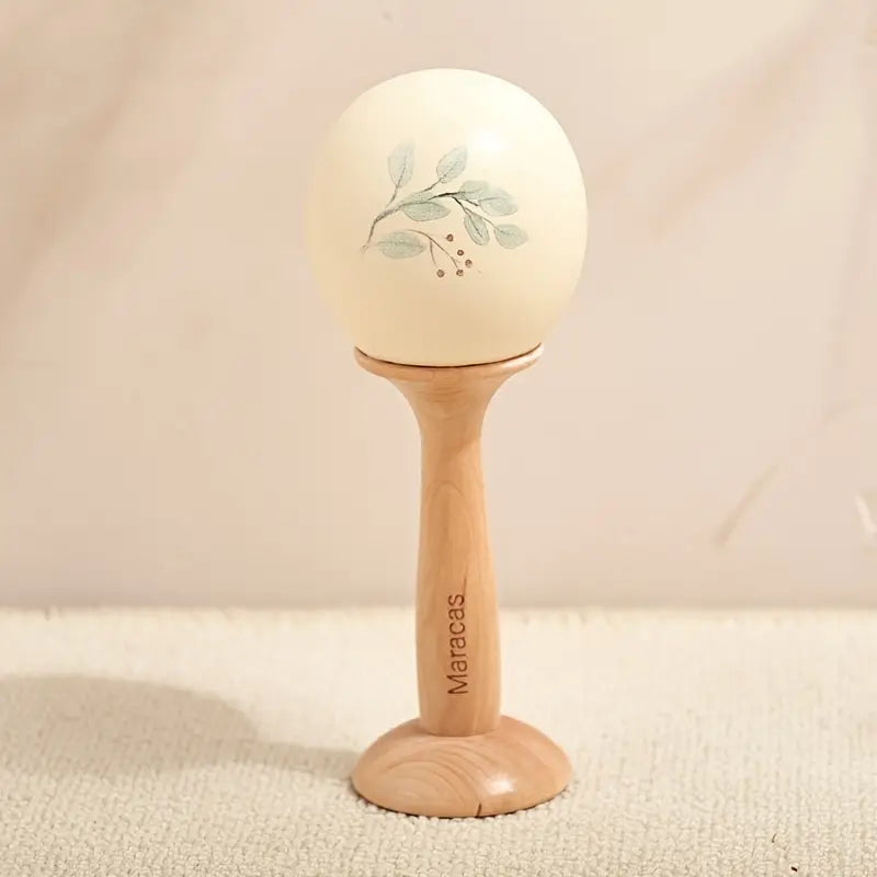 Squirrel Hand Bell Rattle Toy – Grip Training Sensory Play