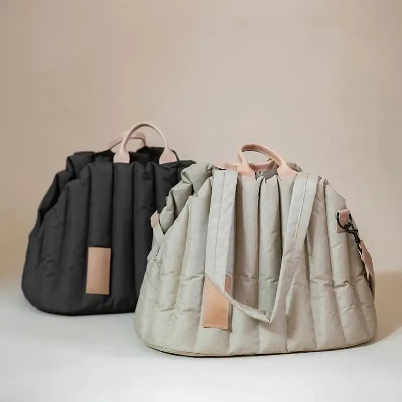 Luxury Pet Travel Carrier | Breathable & Lightweight for Stylish Adventures