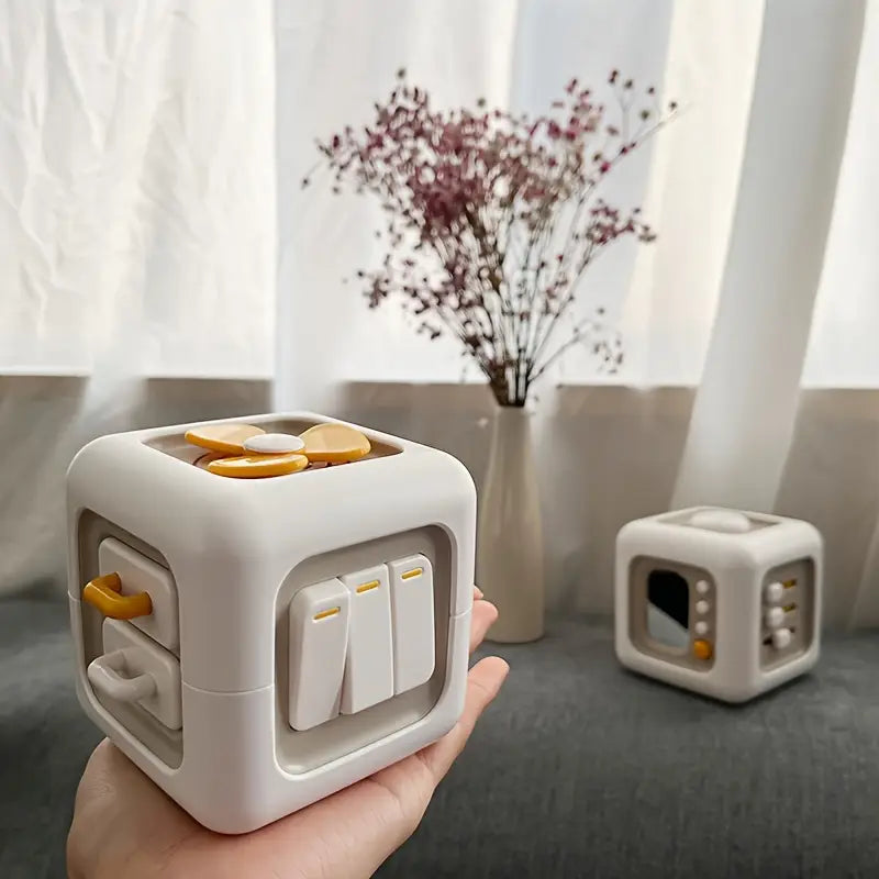 6-Sided Sensory Cube Toy | Early Education for Kids