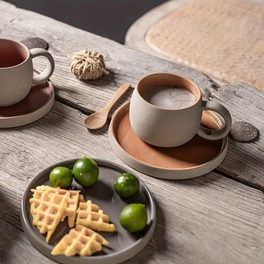 Kiln-Glazed Ceramic Couples Mugs | Home & Office Use