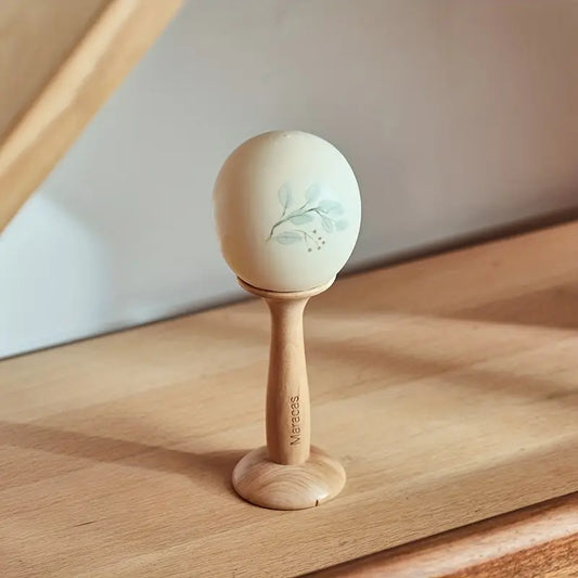 Squirrel Hand Bell Rattle Toy – Grip Training Sensory Play