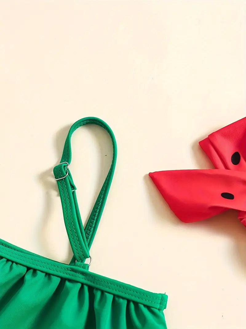 Watermelon Tankini Set for Toddlers