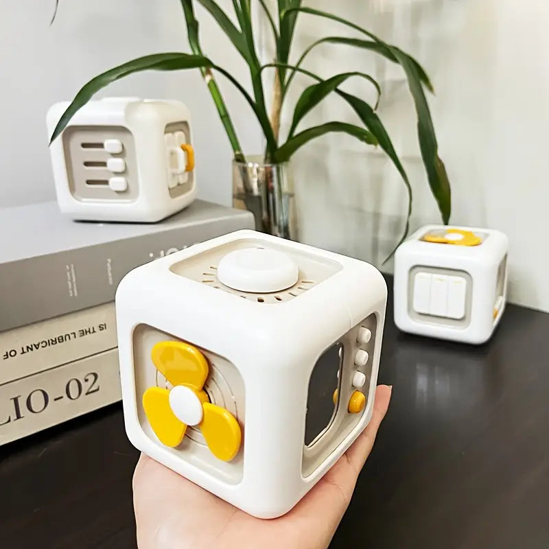 6-Sided Sensory Cube Toy | Early Education for Kids