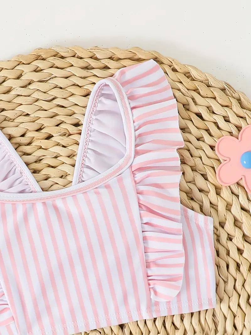 Girls Split Swimwear Set