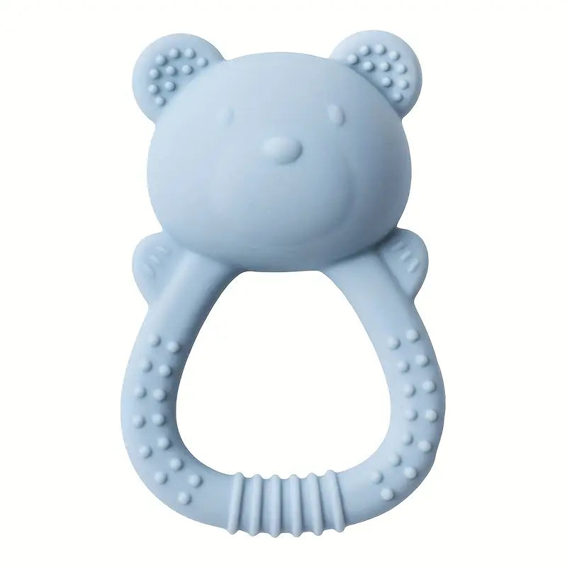 Silicone Teether Toy – Newborn Tactile Training Sensory Aid