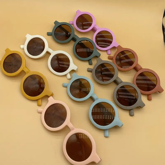 Kawaii Baby Sunglasses – UV Protection & Cartoon Style
