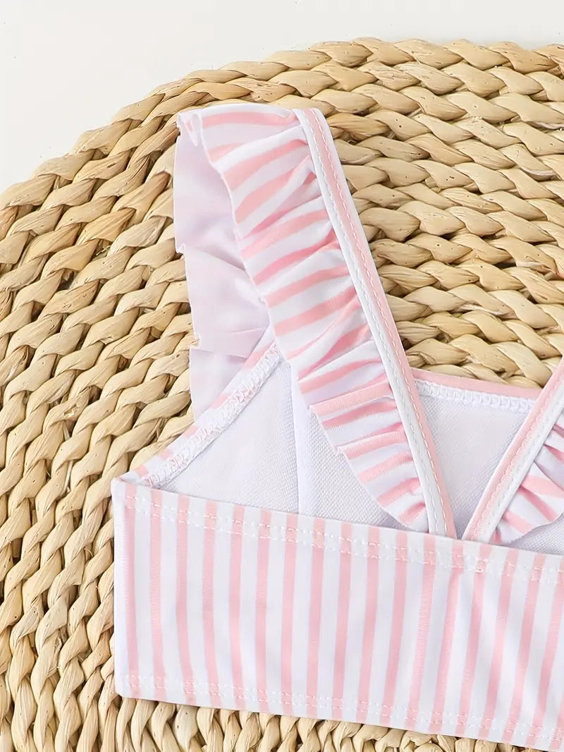 Girls Split Swimwear Set