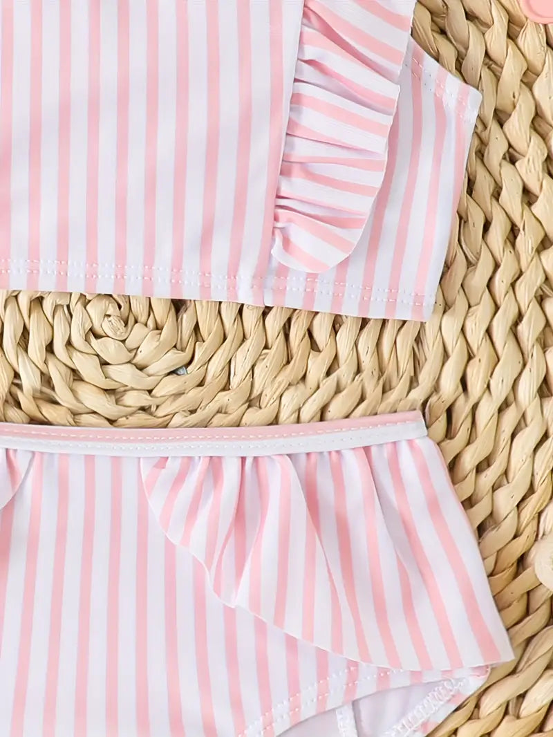 Girls Split Swimwear Set