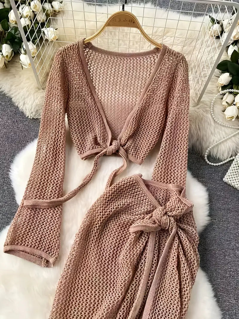 Luxury Hollow Design Bikini Set | Sexy Spring-Summer Beachwear