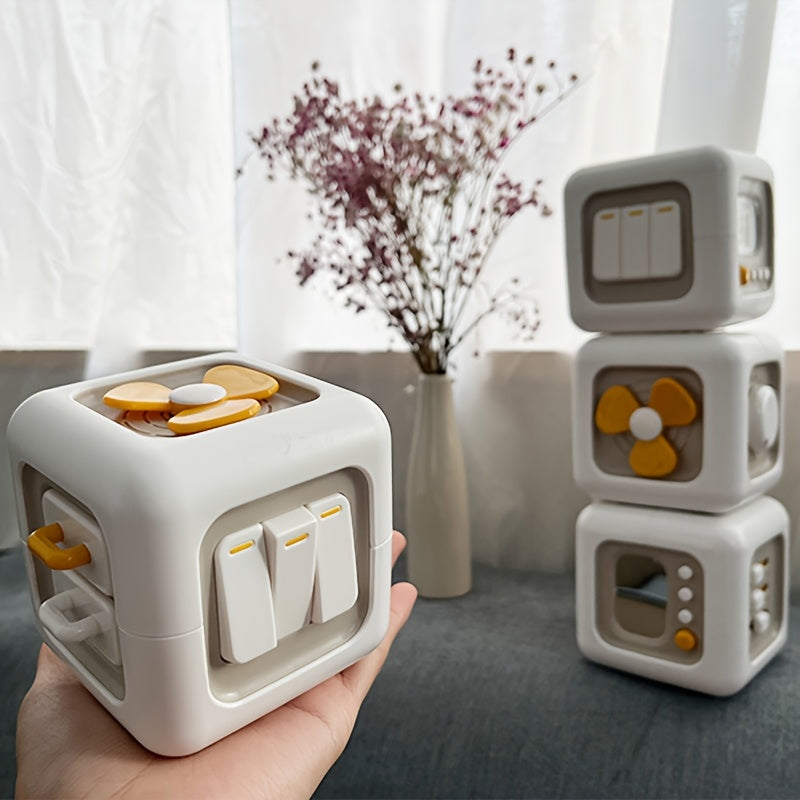 6-Sided Sensory Cube Toy | Early Education for Kids