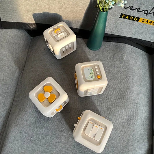 6-Sided Sensory Cube Toy | Early Education for Kids