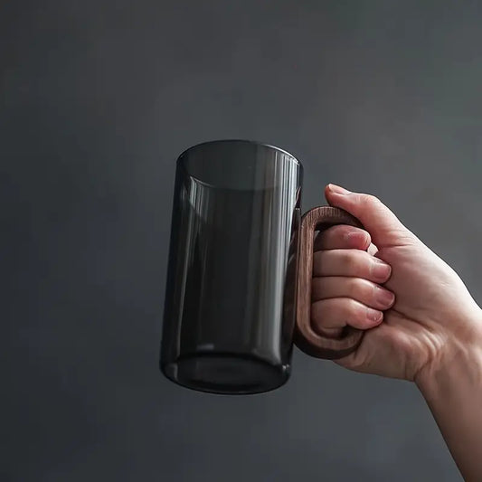 High Borosilicate Glass Water Cups Set | Heat-Resistant & Stylish