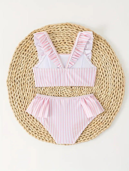 Girls Split Swimwear Set