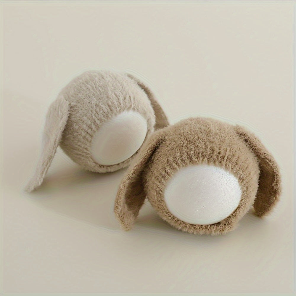 Cute Baby Hat with Rabbit Ears | Warm Plush Hat